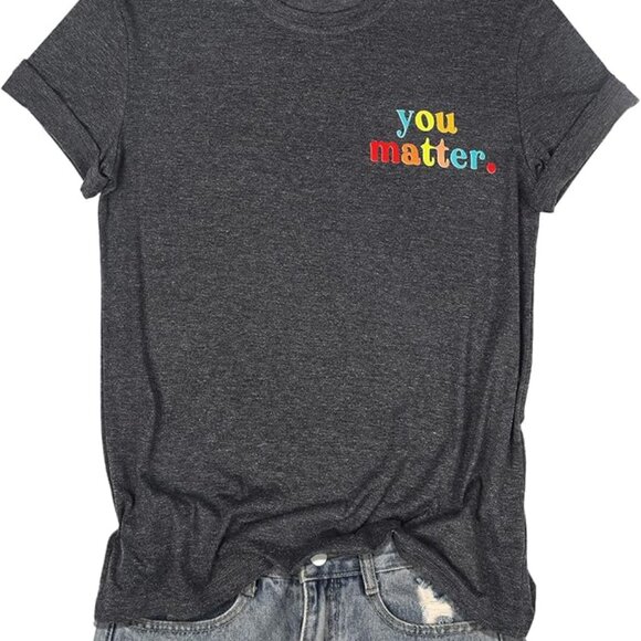 Mental Health - You Matter Dear Person Behind Me Awareness Shirt - Picture 5 of 5